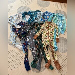 Little Sleepies 18-24 zippy bundle of ten